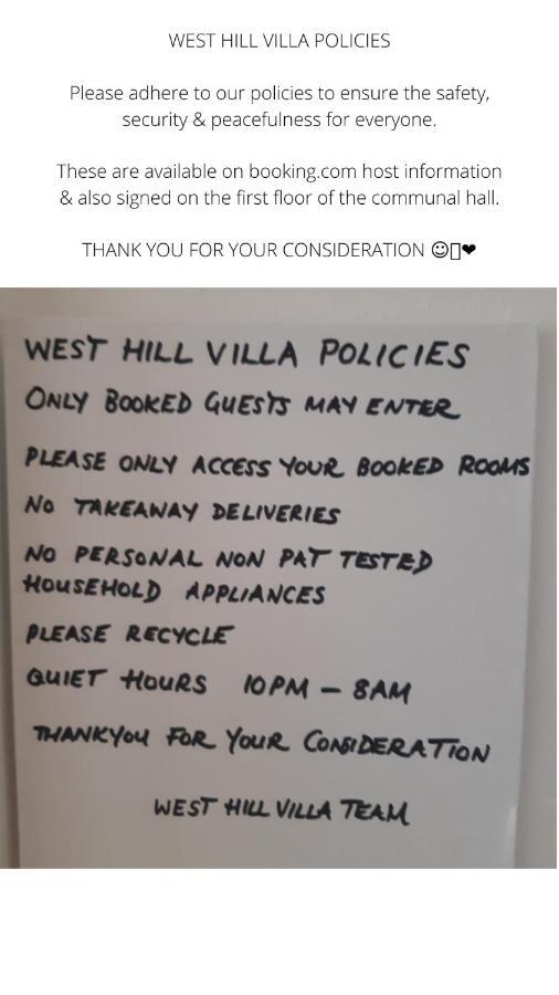 West Hill Retreat Seaview Balcony Chic Loft Studio & Free Parking 哈斯丁 外观 照片